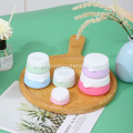 Silicone Empty Plastic Jar with Lid Face Cream Container